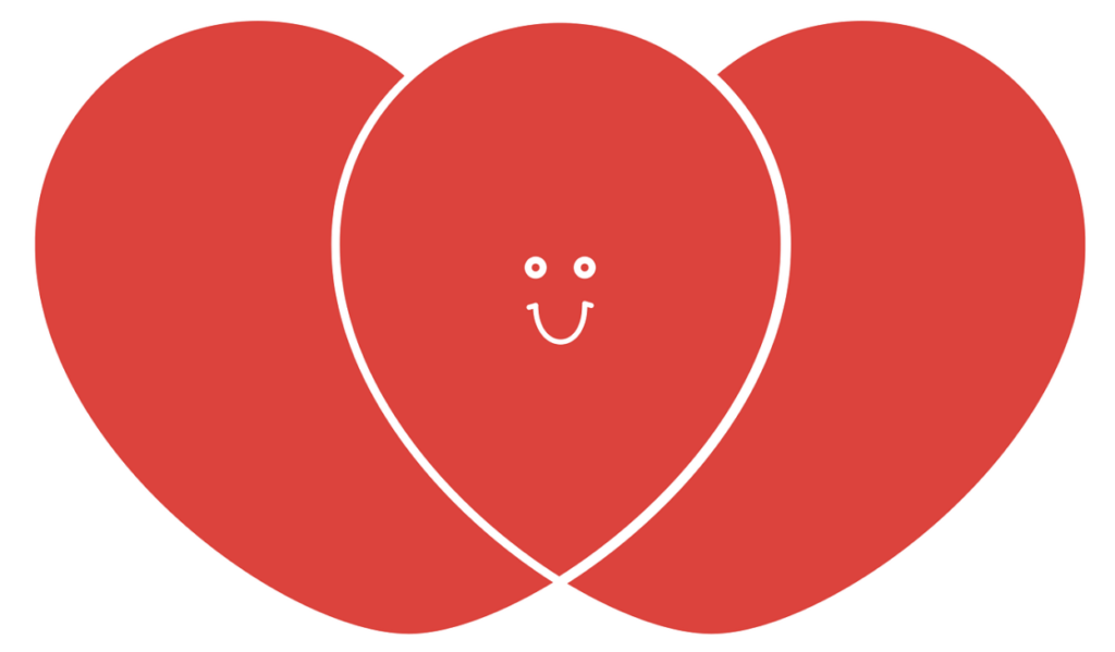 smiling heart